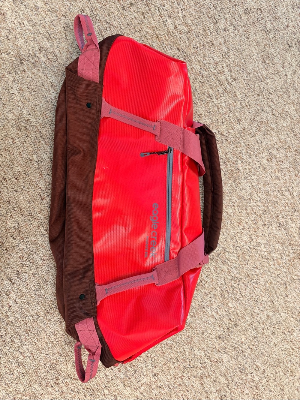 Eagle Creek 60 L Red and Purple/Pink Duffel Bag